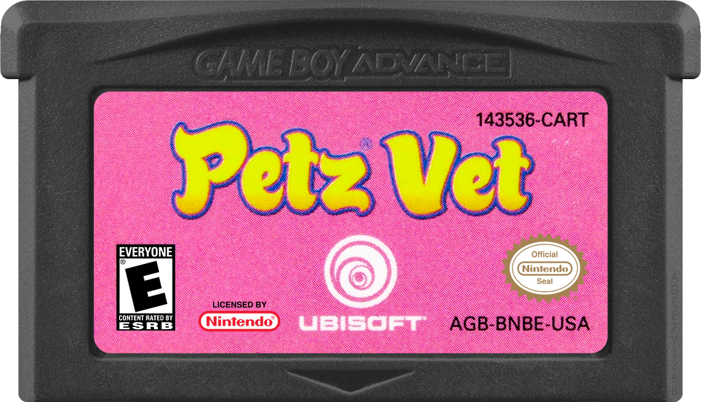 Petz Vet media 2 for GameBoy Advance